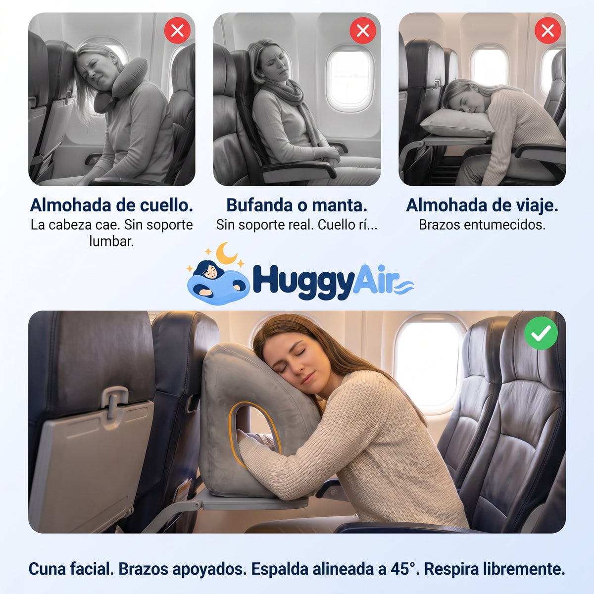Almohada Inflable de Viaje